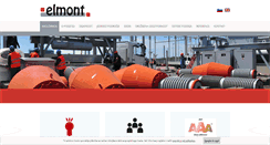 Desktop Screenshot of elmont-kk.si